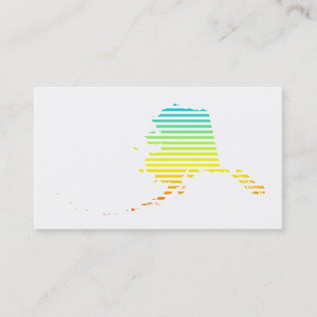 alaska chill fade business card (Front)