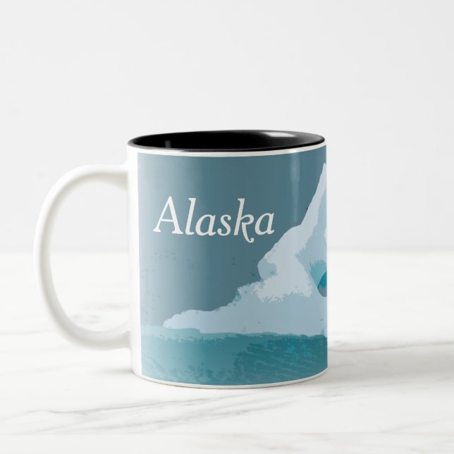 Alaska Coffee Mugs -  Iceberg (Left)