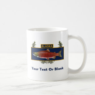 Alaska Combat Fisherman Badge Coffee Mug