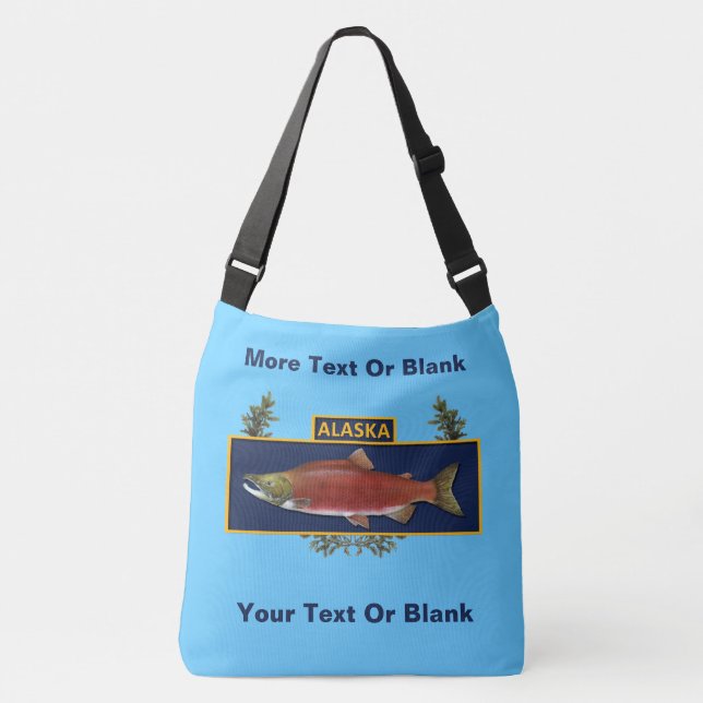 Alaska Combat Fisherman Badge Crossbody Bag (Front)