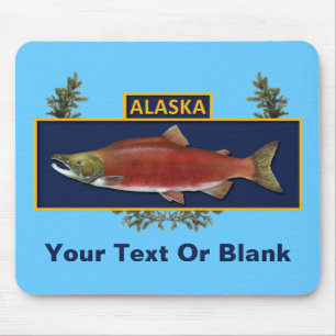 Alaska Combat Fisherman Badge Mouse Pad