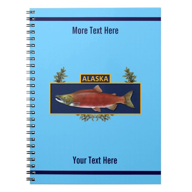 Alaska Combat Fisherman Badge Notebook (Front)