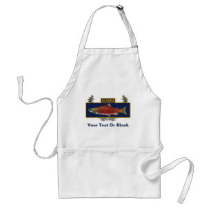 Alaska Combat Fisherman Badge Standard Apron