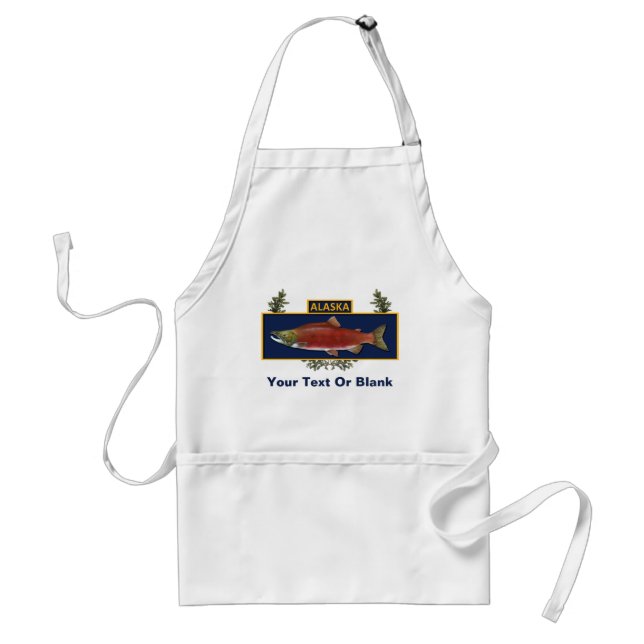 Alaska Combat Fisherman Badge Standard Apron (Front)