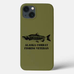 Alaska Combat Fishing Veteran iPhone 13 Case