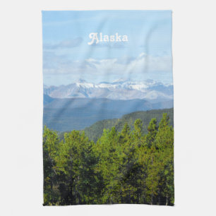 Alaska Countryside Tea Towel