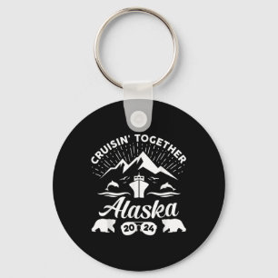 Alaska Cruise 2024 Family Summer Vacation Travel M Key Ring