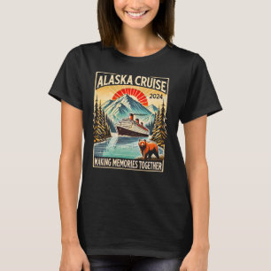 Alaska Cruise 2024 Trip Matching Family Friends Al T-Shirt