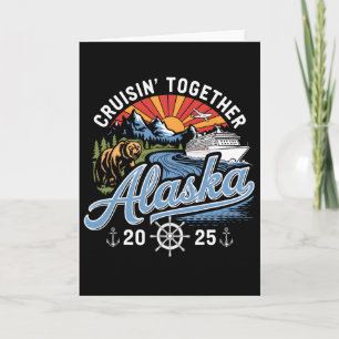 Alaska Cruise 2025 Family Summer Vacation Travel M Card
