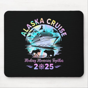 Alaska Cruise 2025 Matching Family Friends Group A Mouse Pad