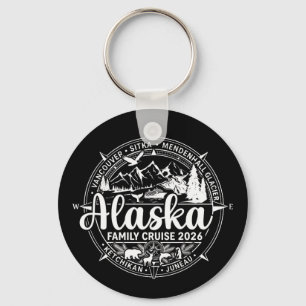 Alaska Cruise 2026 Family Alaskan Vacation Key Ring