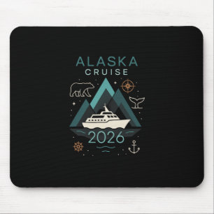 Alaska Cruise 2026 - Family Vacation Trip Mouse Pad