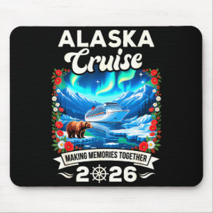 Alaska cruise 2026 matching family and friends mouse pad