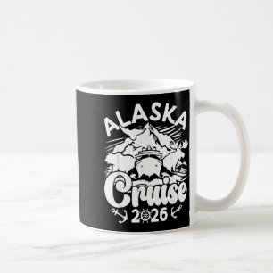Alaska Cruise 2026 Matching Family Friends Group Coffee Mug
