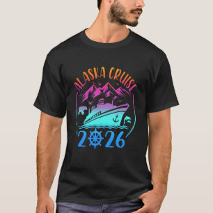 Alaska Cruise 2026 Trip Matching Family Friends Al T-Shirt