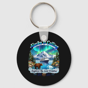 Alaska Cruise Adventure Trip Wildlife 2026 Key Ring