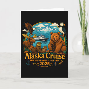 Alaska Cruise For Family Matching Alaskan Cruise Card