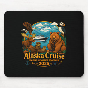 Alaska Cruise For Family Matching Alaskan Cruise Mouse Pad