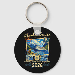 Alaska Cruise Making Memories Together 2026 Family Key Ring