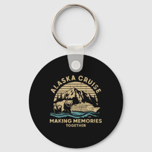 Alaska Cruise Making Memories Together Key Ring