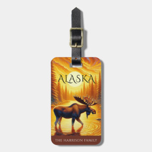 Alaska Cruise Ship Luggage Tag