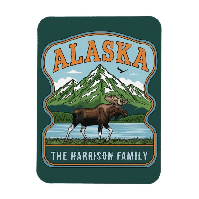 Alaska Cruise Ship Stateroom Magnet (Vertical)
