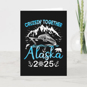Alaska Cruise Ship Vacation Trip 2025 Family Cruis Card