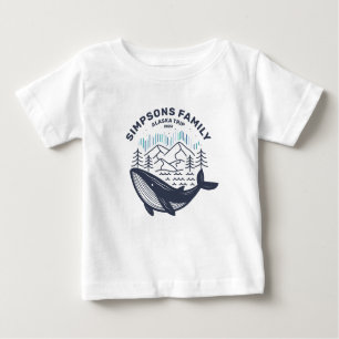 Alaska Cruise Trip Custom Family Matching Group Baby T-Shirt