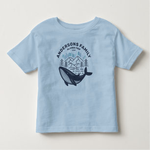 Alaska Cruise Trip Custom Family Matching Group  Toddler T-Shirt