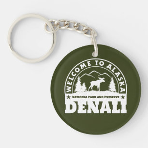 Alaska. Denali National Park and Preserve Key Ring