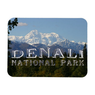 Alaska Denali National Park Mount McKinley Magnet