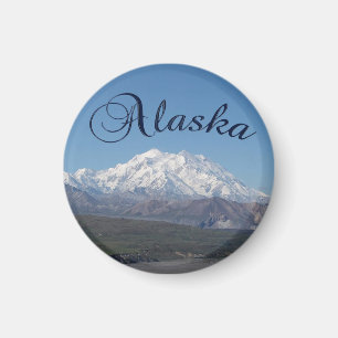 Alaska Denali National Park Mount McKinley Magnet