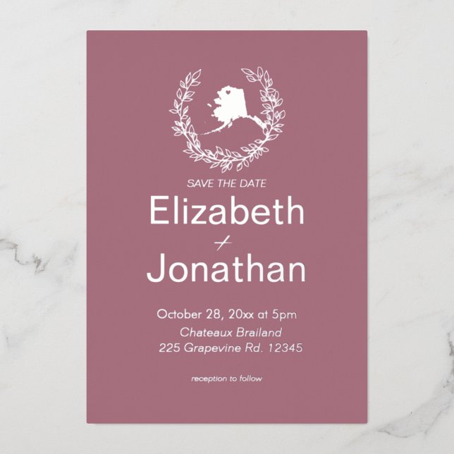 Alaska Destination Wedding   (Front)