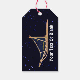 Alaska Dog Sled Mail Gift Tags
