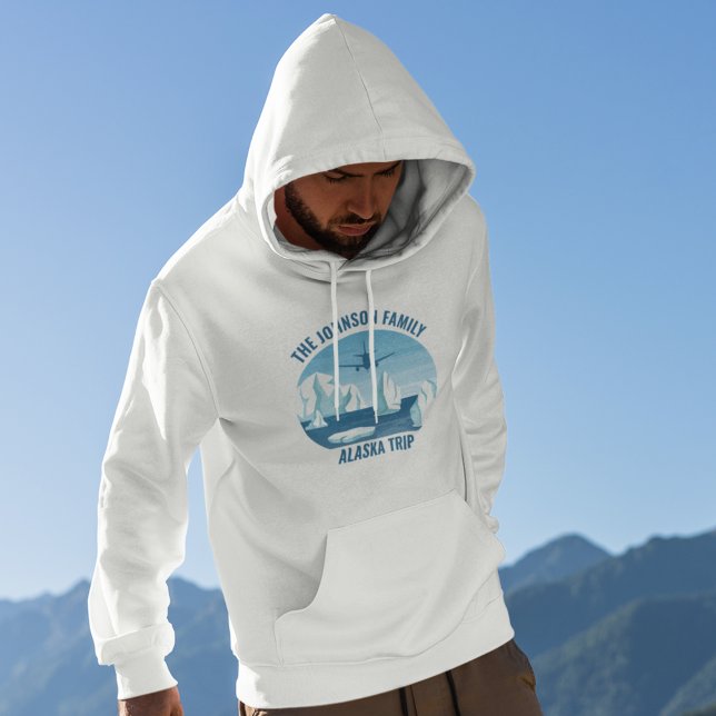 Alaska Family Vacation Custom Cool Ocean Hoodie (Creator Uploaded)