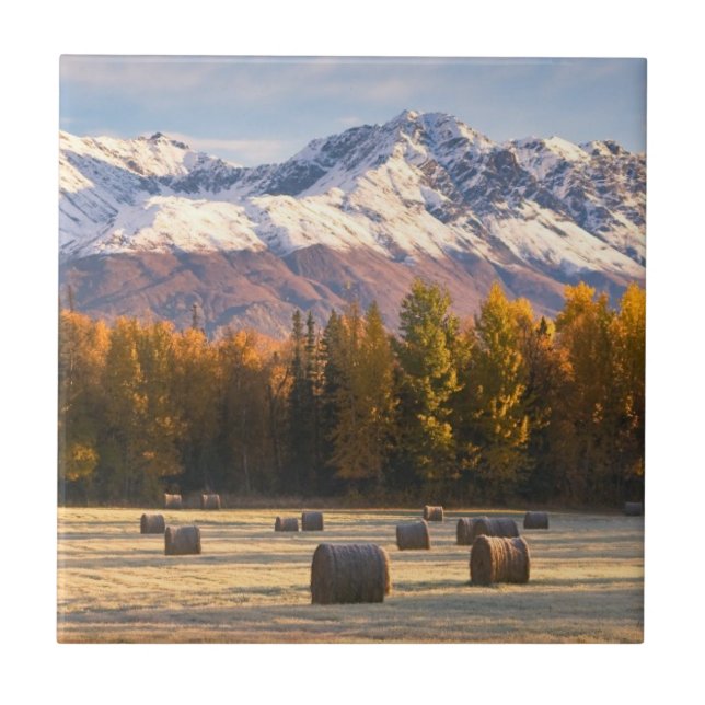 Alaska Farming Ceramic Tile (Front)