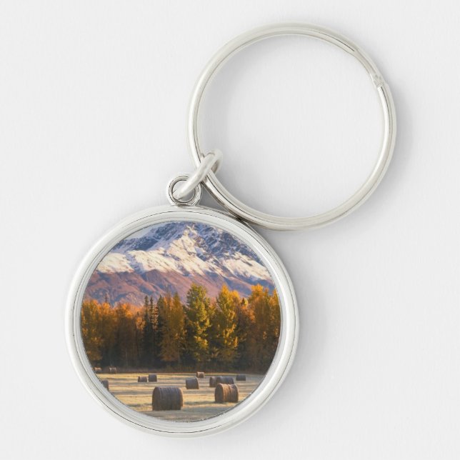 Alaska Farming Key Ring (Front)