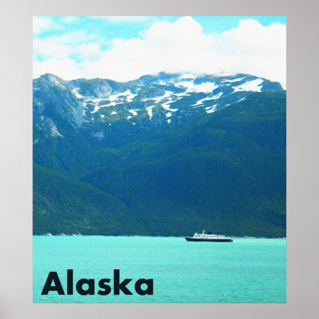 Alaska Ferry Poster (Front)