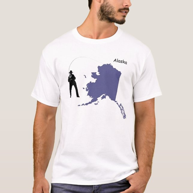 Alaska Fishing T-Shirt (Front)