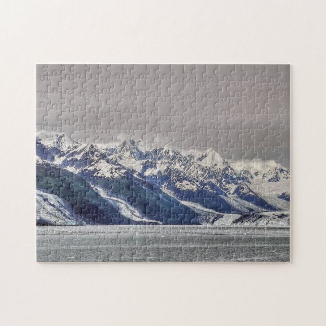 Alaska Fjord Glacier Landscape Photo Jigsaw Puzzle (Horizontal)
