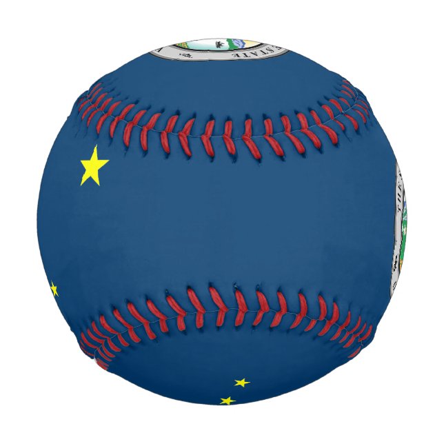 Alaska flag baseball (Back)