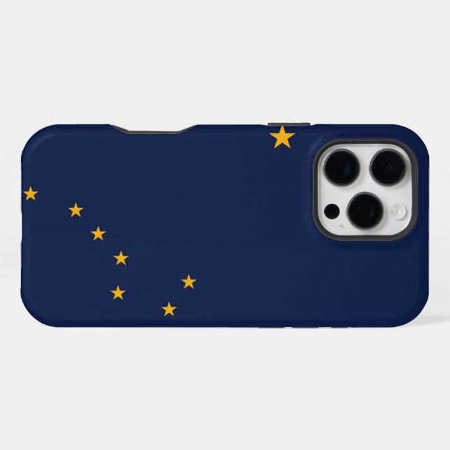 Alaska Flag iPhone Case (Back Horizontal)