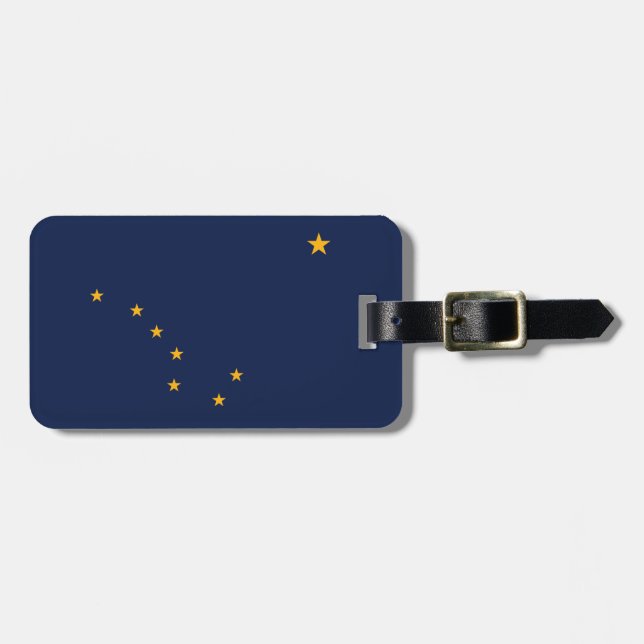 Alaska Flag - Luggage Tag (Front Horizontal)