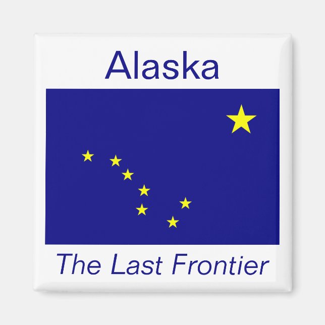 Alaska Flag Magnet (Front)