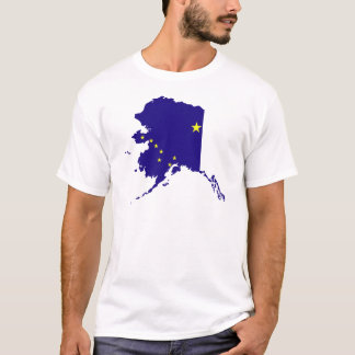 Alaska Flag Map T-Shirt