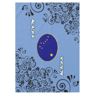 Alaska flag tablecloth