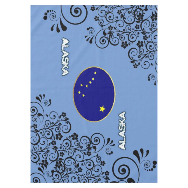 Alaska flag tablecloth (Front)