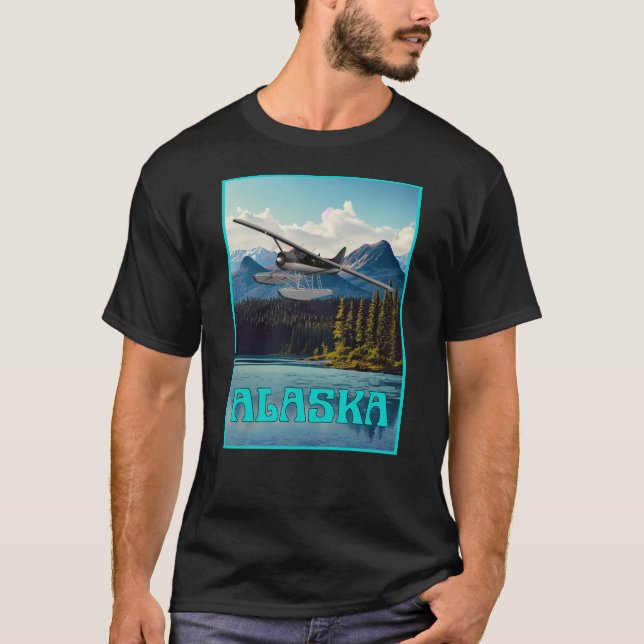 Alaska float plane T-Shirt (Front)