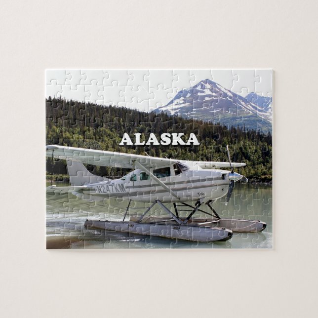 Alaska: Float plane, Trail Lake 3 Jigsaw Puzzle (Horizontal)