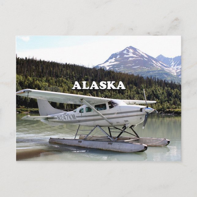 Alaska: Float plane, Trail Lake 3 Postcard (Front)